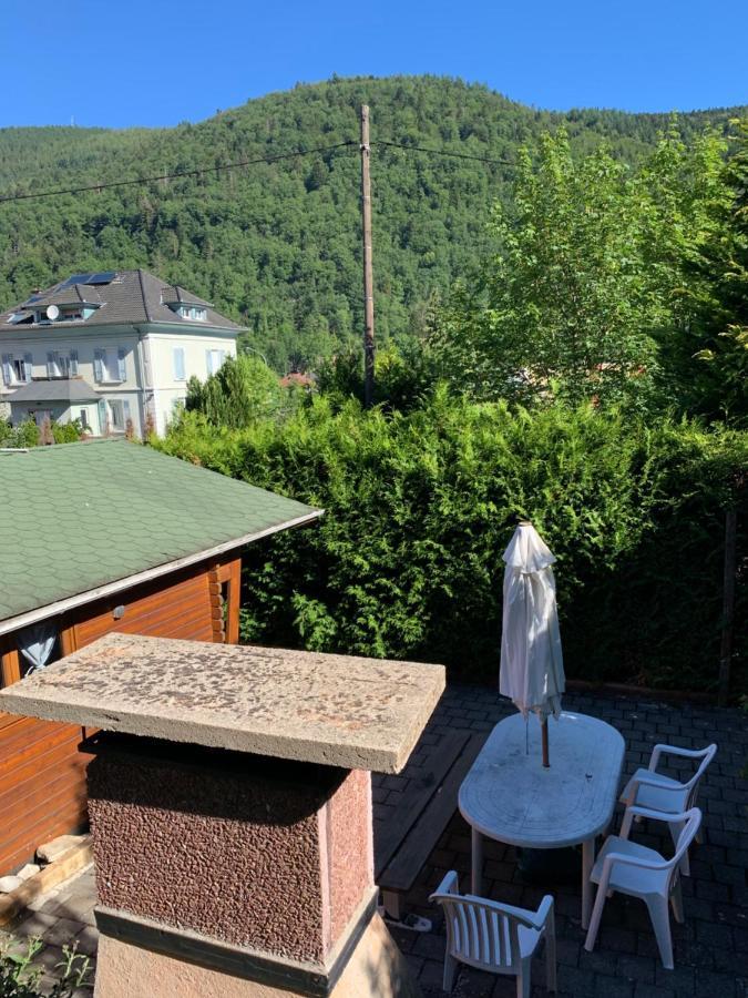 Chalet rustique, 3pièces, jusqu'à 6 personnes Urbès Exterior foto