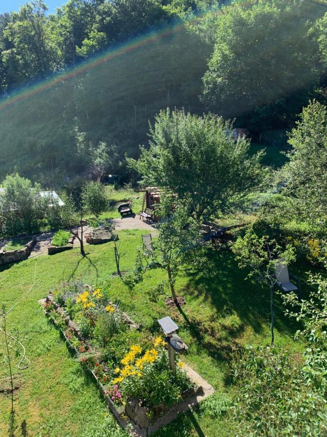 Chalet rustique, 3pièces, jusqu'à 6 personnes Urbès Exterior foto